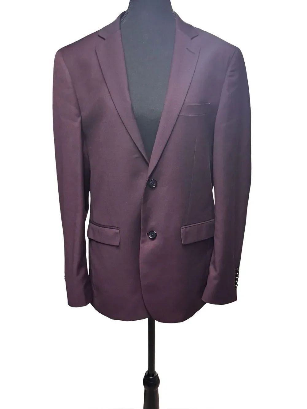 Men’s Suit Set – Size 35R Soul of London Burgundy Suit